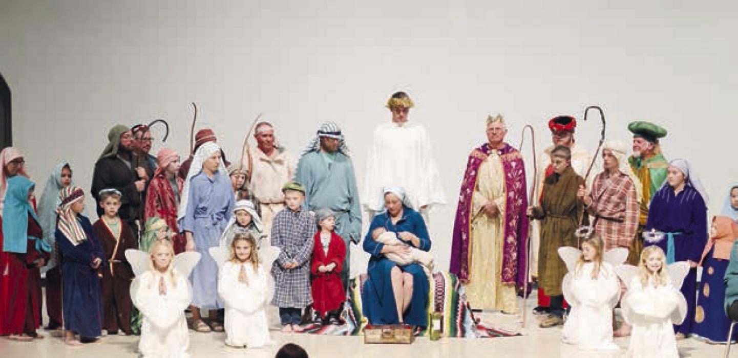 The Ainsworth Women’s Club held its showing of the annual Christmas pageant in the ACS Learning Center.