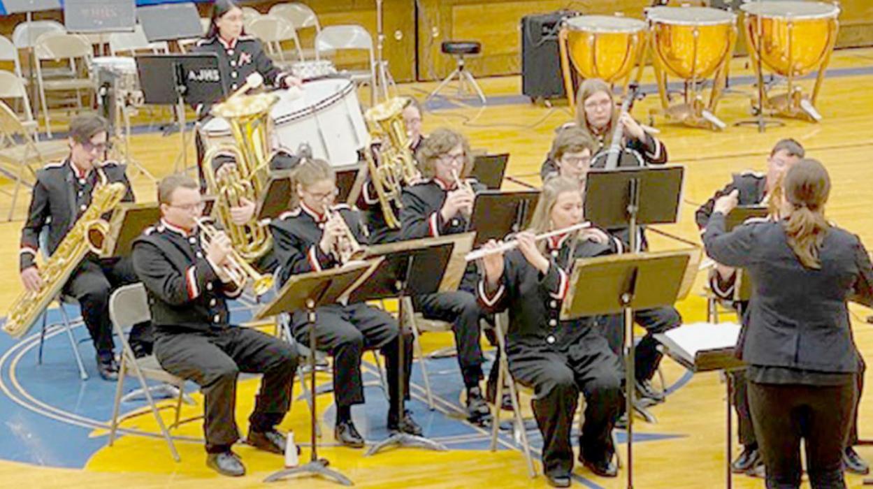 Ainsworth Community Schools Music Department Performs Well at District Music Contest