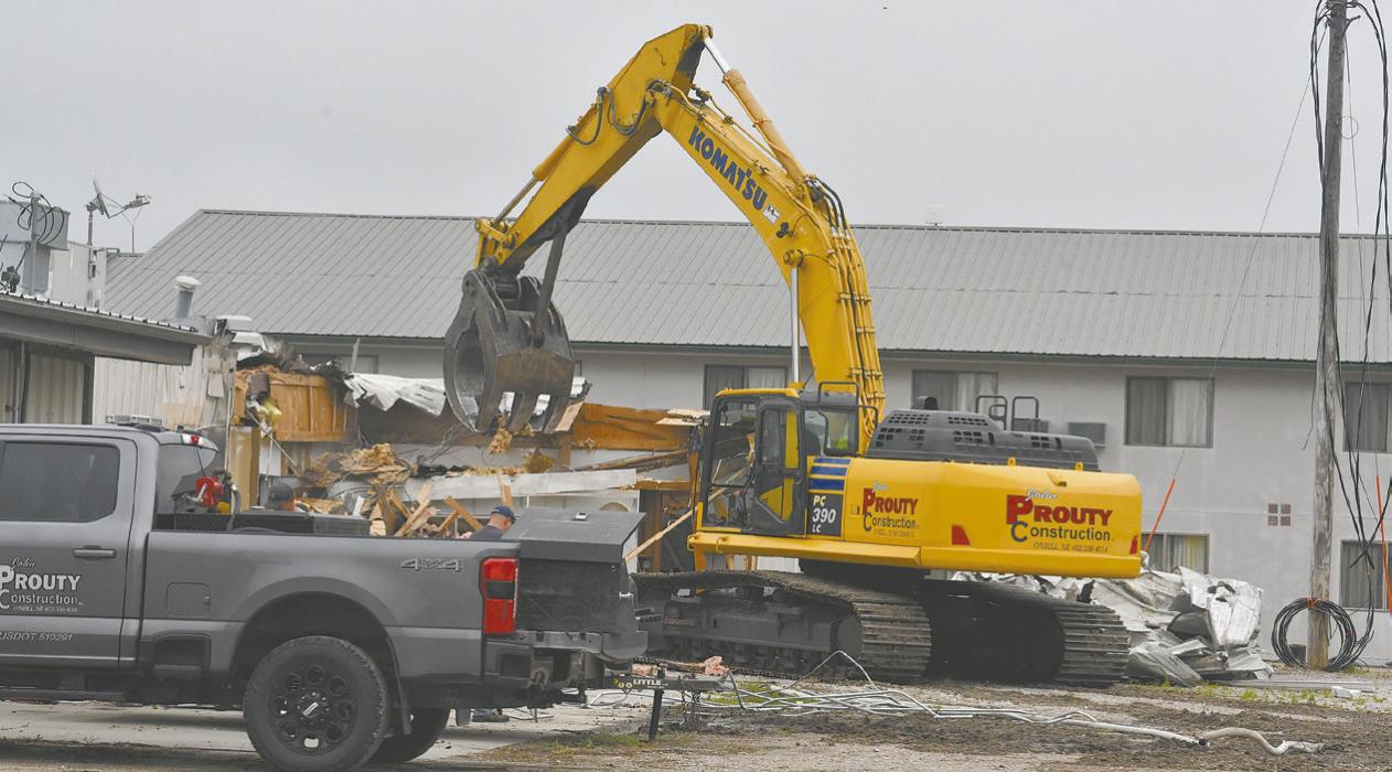 The lot where the new Ainsworth Pharmacy will sit has been cleared of the previous building, and construction of the new pharmacy is predicted to begin in the coming weeks.