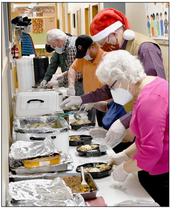 Methodist Church Serves Up Christmas Dinner