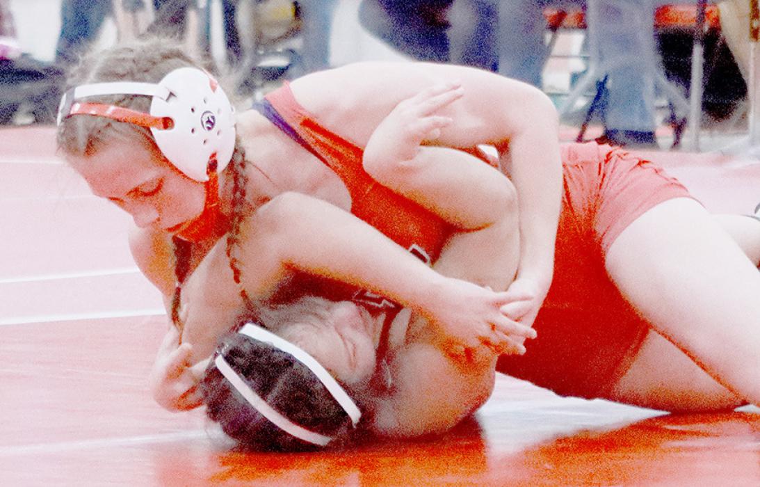 Megan Jones pinned Sara Anava of Lexington, but then had her hopes to a second State Wrestling Tournament appearance dashed by a loss in a tie breaker.