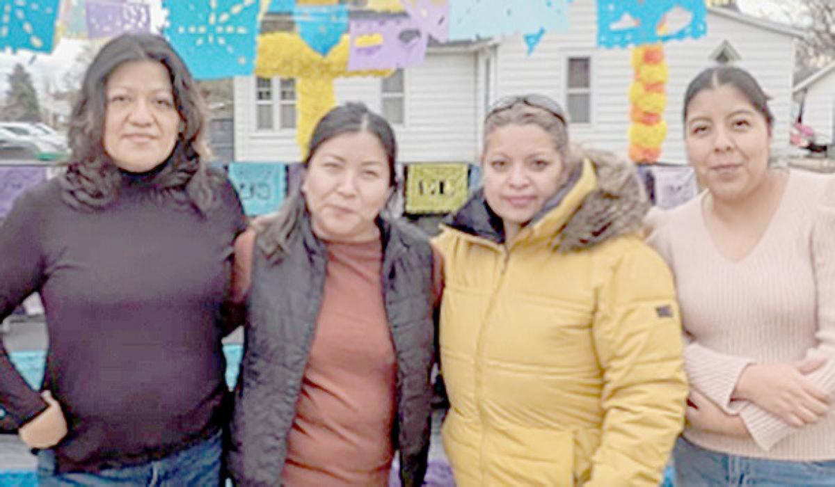 Part of the team of ladies who carried out this project were Brenda Juárez, Viviana Pérez, Betzabell C. Villanueva and Erika Sanchez.