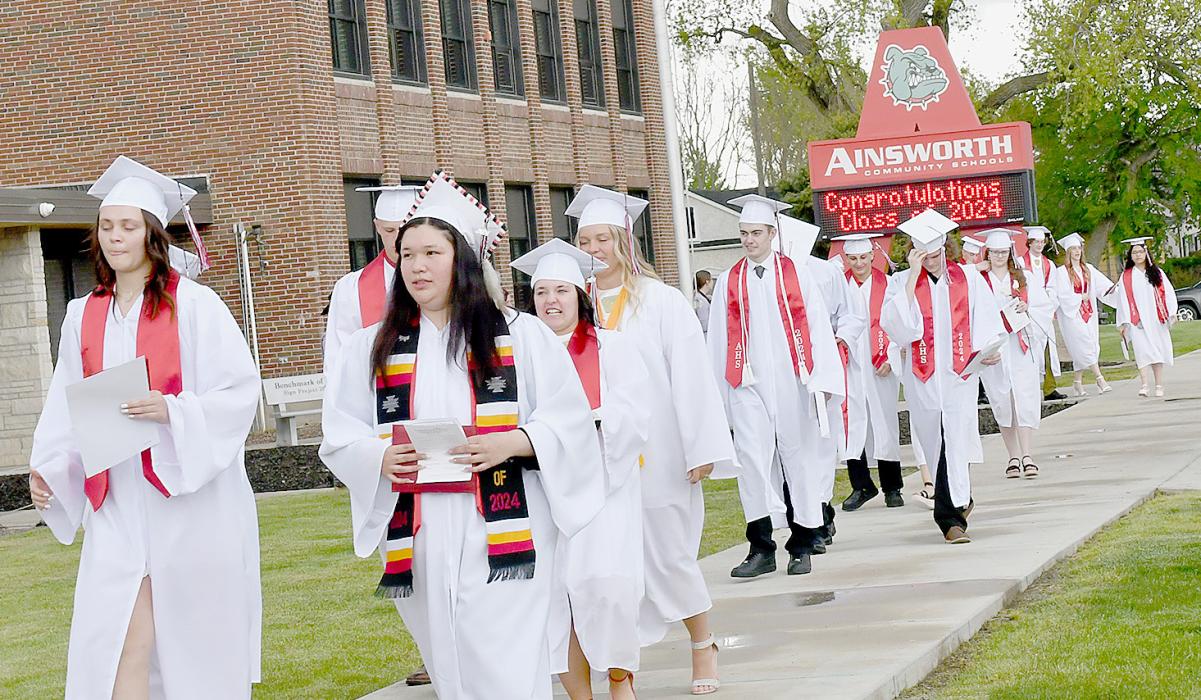 Thirty-three Seniors Graduate with the A.H.S. Class of 2024