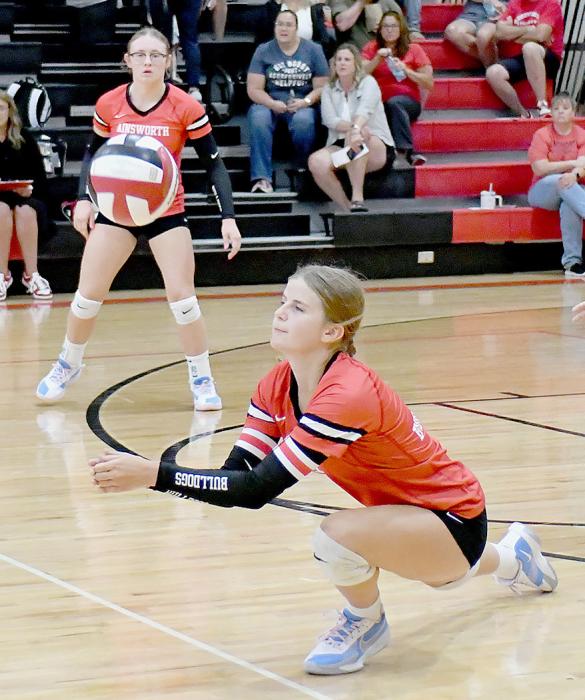 Ord Chanticleer Defeat the Ainsworth Bulldogs in Three Sets