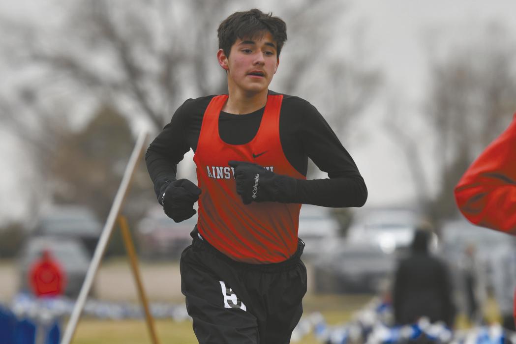 Freshman Cesar Guichard Mingo competed in the 1600 and 3200 meter runs at the Sandhills Invite in Bassett. He placed fifth in each event.