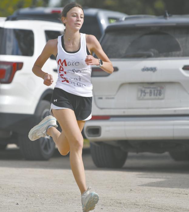 Freshman Reagan Moody looks to be a force to be reckoned with in her first high school season.