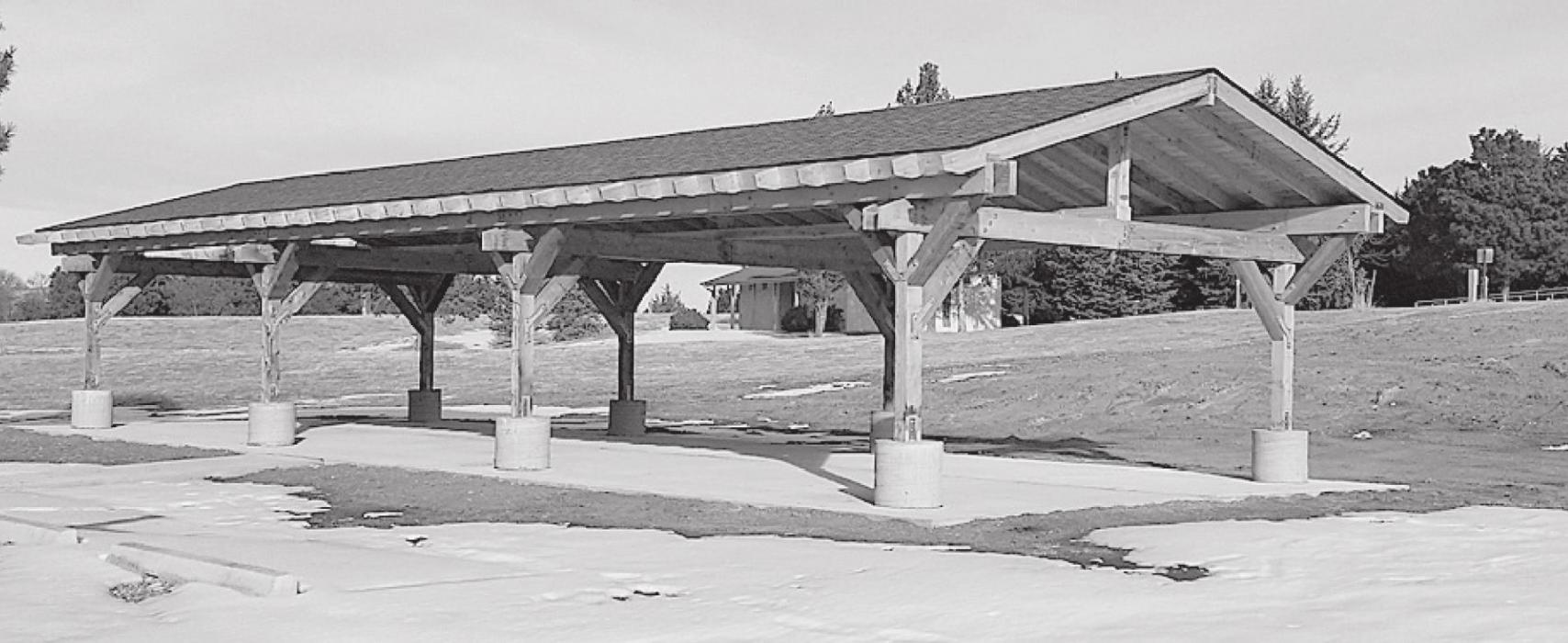 New Shelter Constructed at Merritt Reservoir