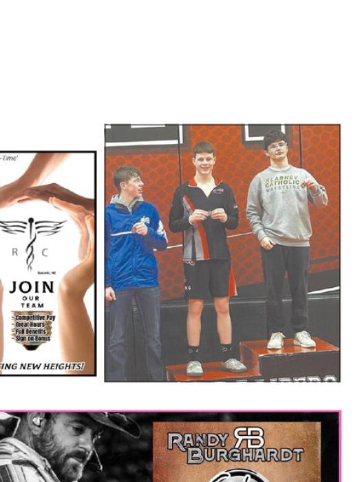 Dylan Titus was the runner up in the 138 lb. weight class. His record on the day was 2-1.