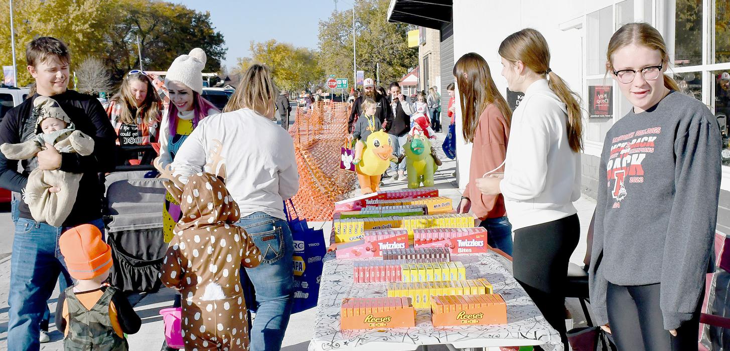 Businesses and Organizations Came Out in Full Force for All the Trick or Treaters in Ainsworth