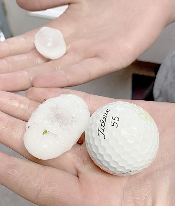 Severe Thunderstorm Sweeps Through Western Brown County