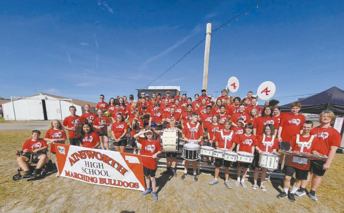The ACS band traveled to Grand Island to participate in the State Fair Parade of Bands on August 31st.