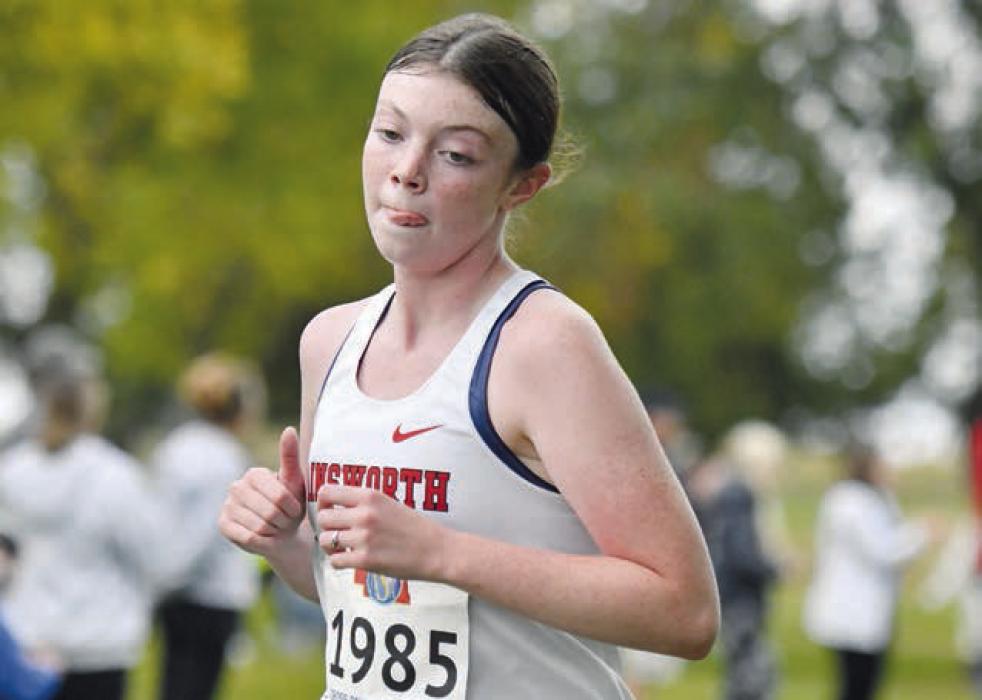 Senior Payton Moody ran the district course in 22:50, finishing 20th.
