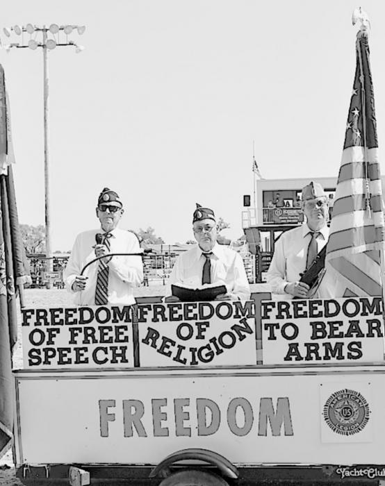 Clubs and Organization Float: 1. American Legion Post #79, 2. Ainsworth Pink Lady Dart League and 3. Johnstown Tree Board.