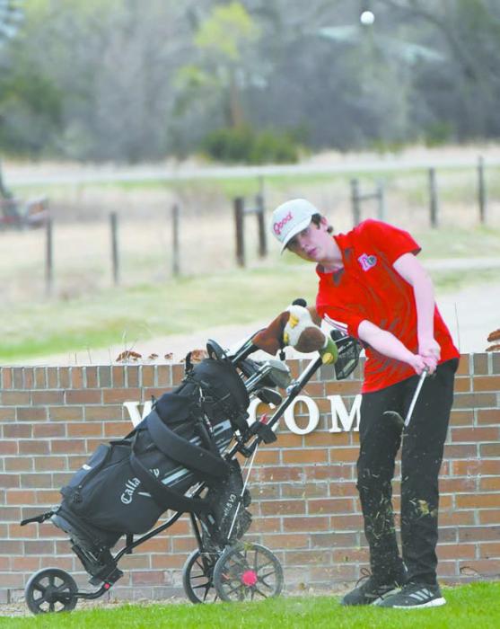 Freshman Robert Rudnick golfed a 111 during the Summerland Invite.