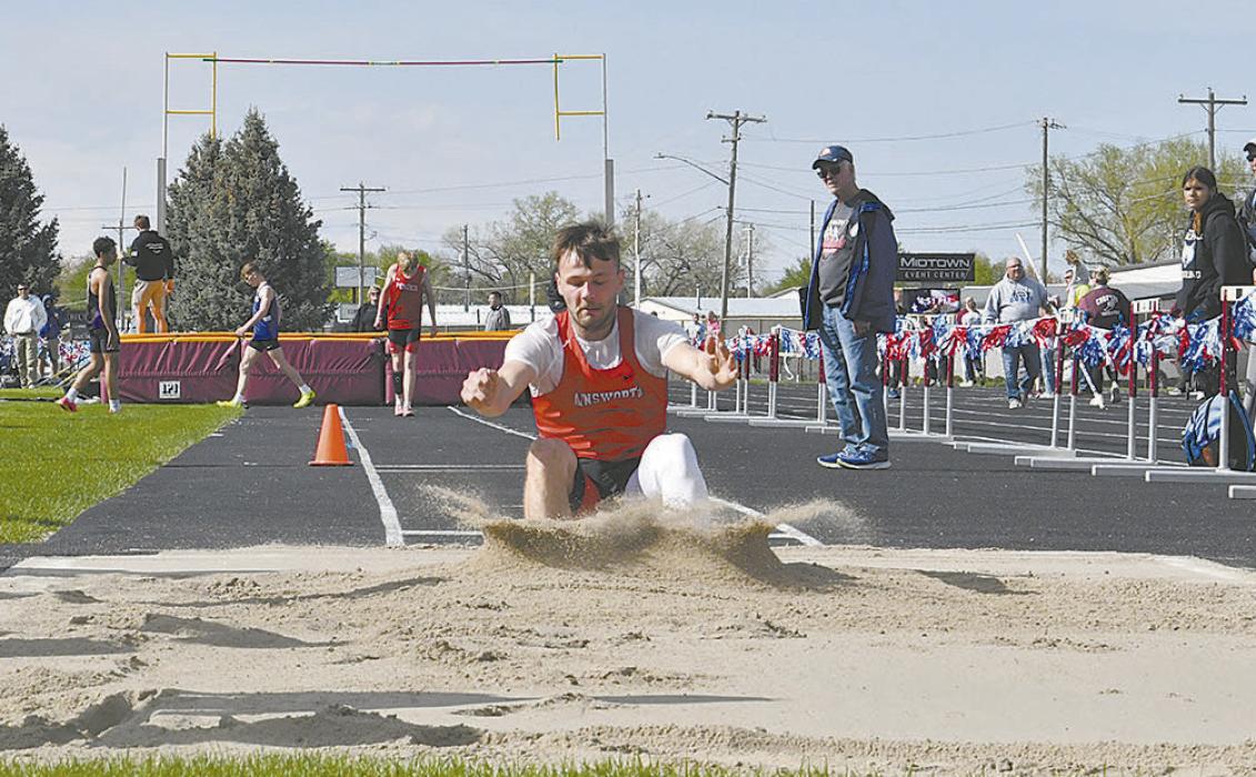Senior Owen Blumenstock qualified in the triple jump. Blumenstock placed eighth, jumping 40-11.5.