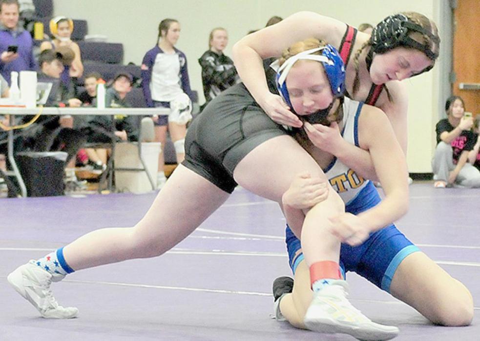 Tatum Nickless wrestled to third place in the 120 lb. weight class at the Battle Creek Invitational held on January 17th in Battle Creek.