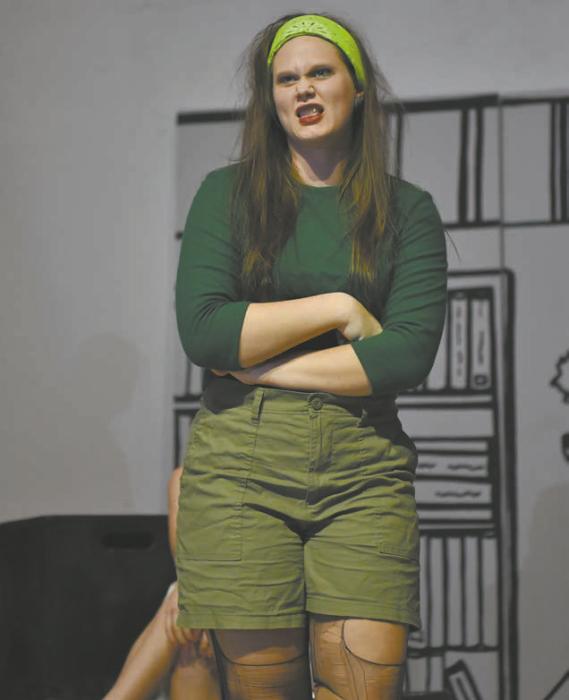 Puridy Haley plays the sassy character Soylent Green.