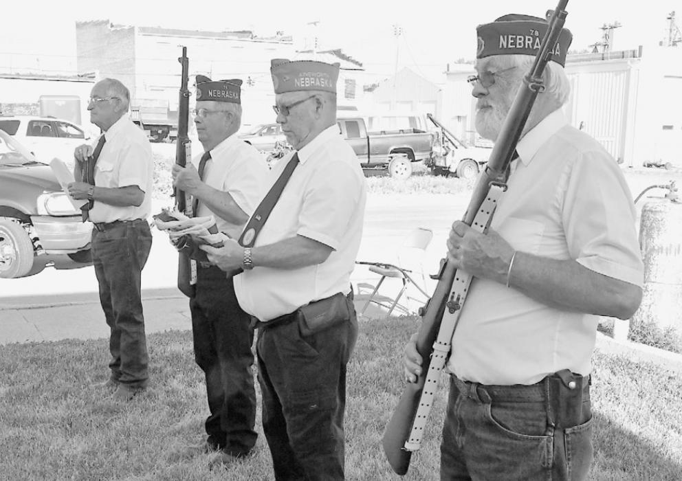 Unserviceable Flags Ceremony Performed by Ainsworth American Legion Post #79 on June 14th