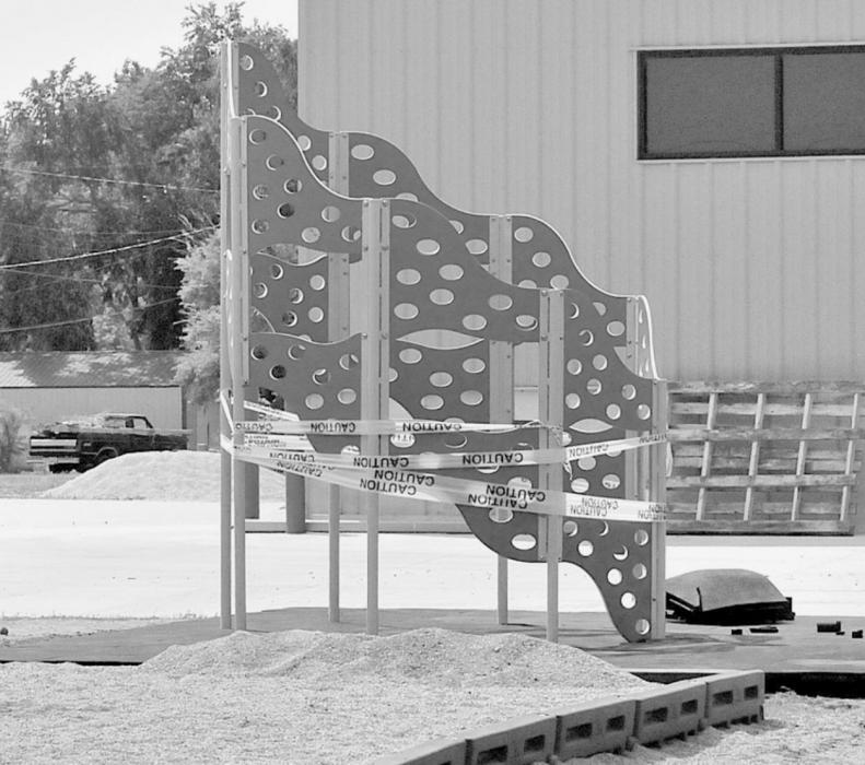 New Playground Structure and Concrete at Ainsworth Schools