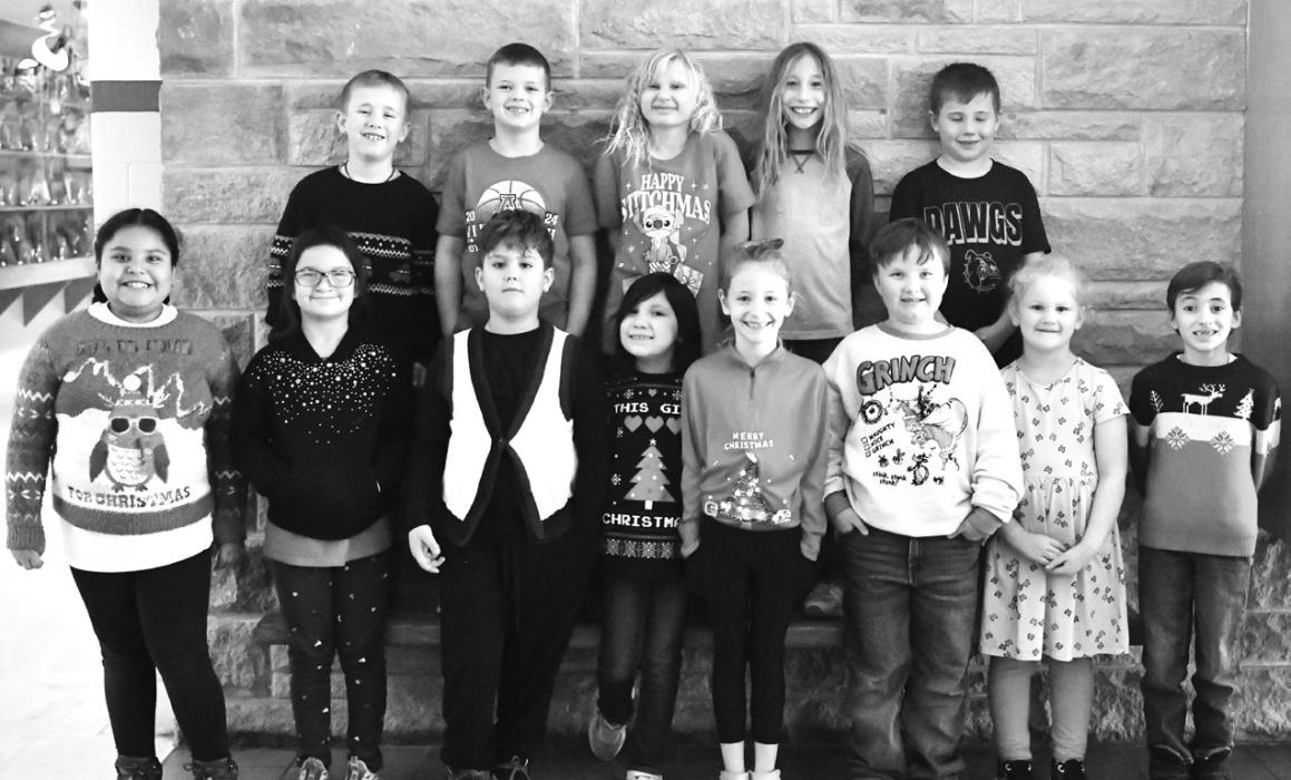 Britley Beck’s second-grade class was asked what their favorite Christmas treat was, and who makes them the best.