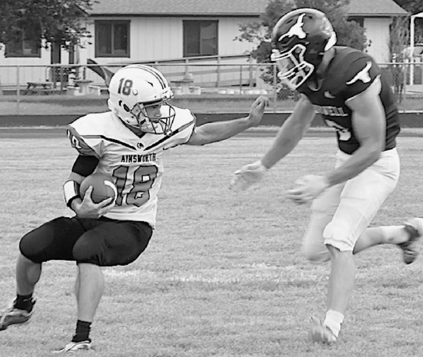 Burwell’s tough defense held Ainsworth to only 58 yards rushing. On the ground, Caleb Allen gained 28 yards in 10 carries.
