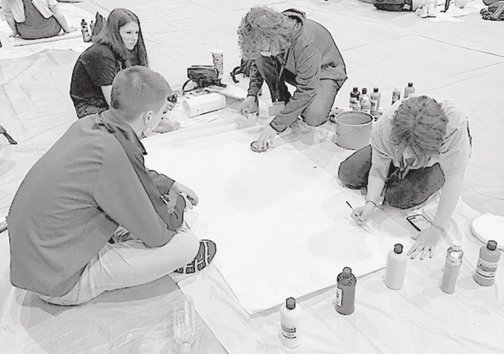 Ainsworth High School Students Participate in SWC Fine Art Festival Art Show