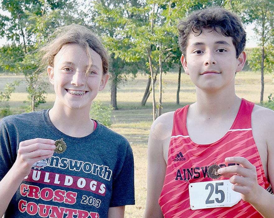 Ainsworth Girls Varsity Cross Country Team Wins Ainsworth Invitational