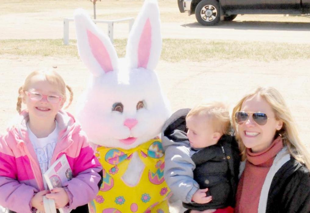 Around 125 Easter Egg Hunters were Present for the Easter Egg Hunt on April 16th