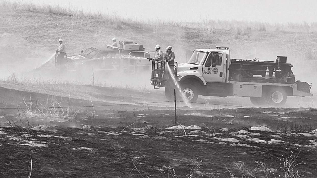 Johnstown and Ainsworth Fire Departments Respond to Grass Fire