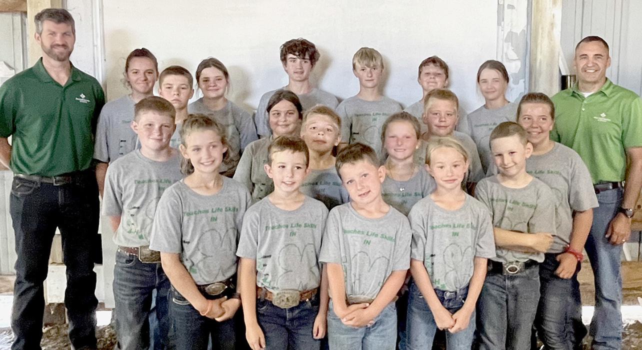 BKR 4-H Conducts First Livestock Auction Following 4-H Youth Fair