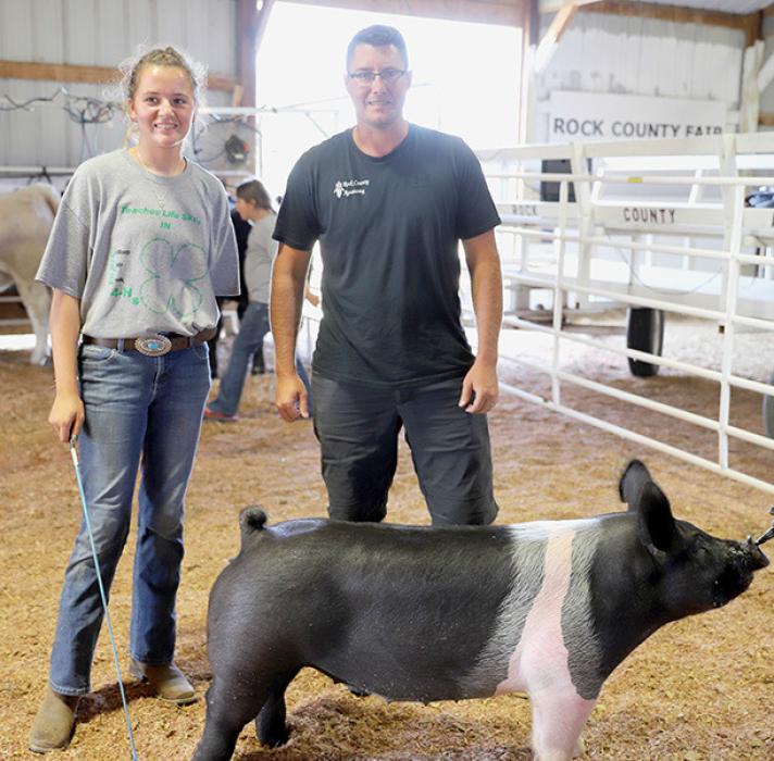 BKR 4-H Conducts First Livestock Auction Following 4-H Youth Fair