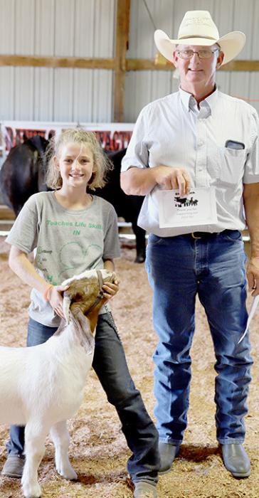 BKR 4-H Conducts First Livestock Auction Following 4-H Youth Fair