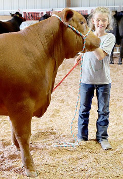 BKR 4-H Conducts First Livestock Auction Following 4-H Youth Fair