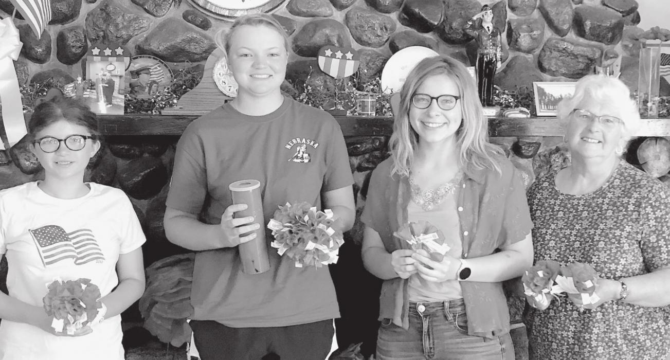 Junior American Legion Auxiliary Members Distribute Poppies for Poppy Day