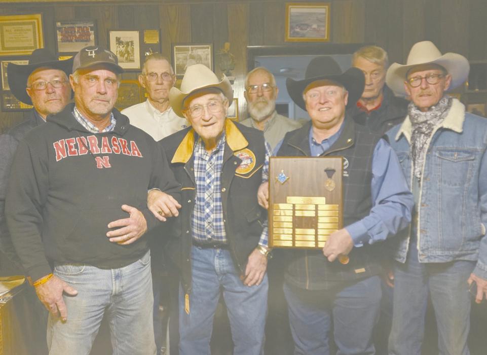 Members of the Silver Cord Masonic Lodge who traveled to Wood Lake were front row (left to right): Mike Ferguson (Arch’s son), Arch Ferguson, Joe McBride, and Rod Palmer. Back row: Jimmy Ferguson (Arch’s son), Wilber Saner, Ken Steele, Jr., and Evan Evans.