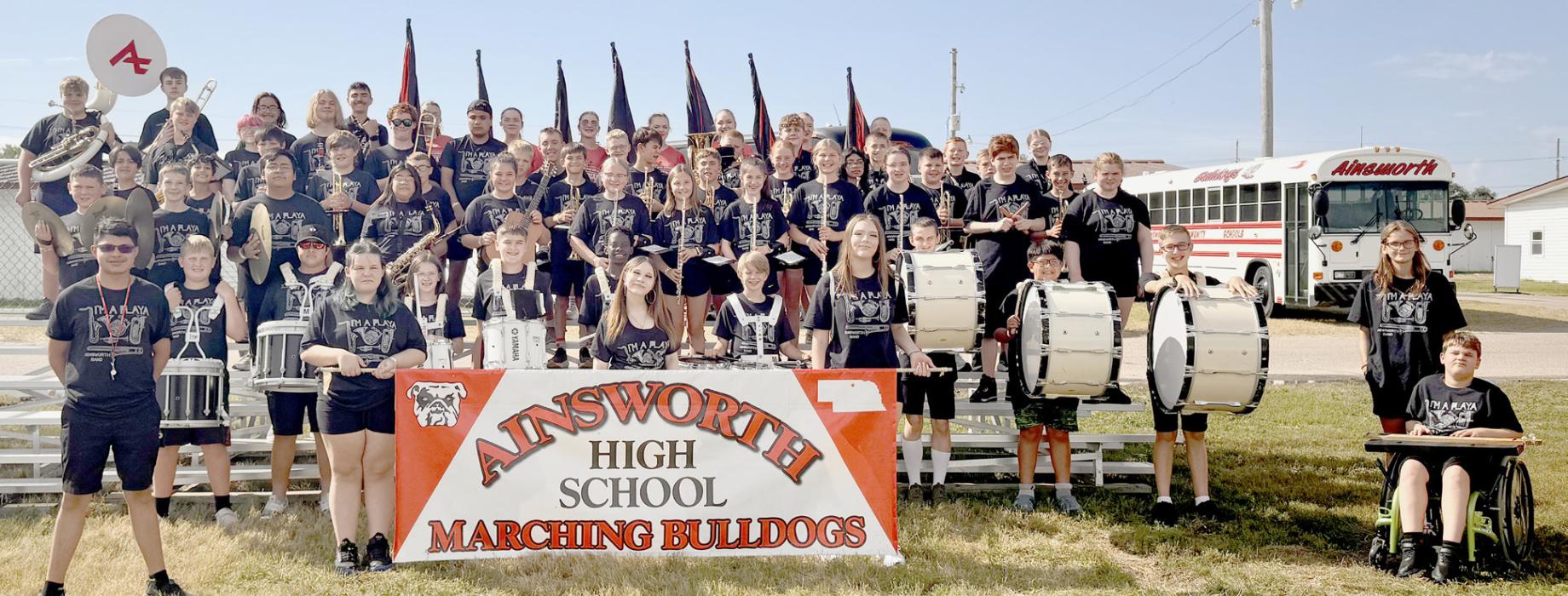 Ainsworth Band Performs at the Nebraska State Fair