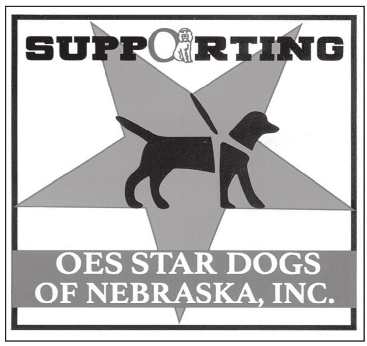 Nebraska Star Dogs: Charity of Order of the Eastern Star