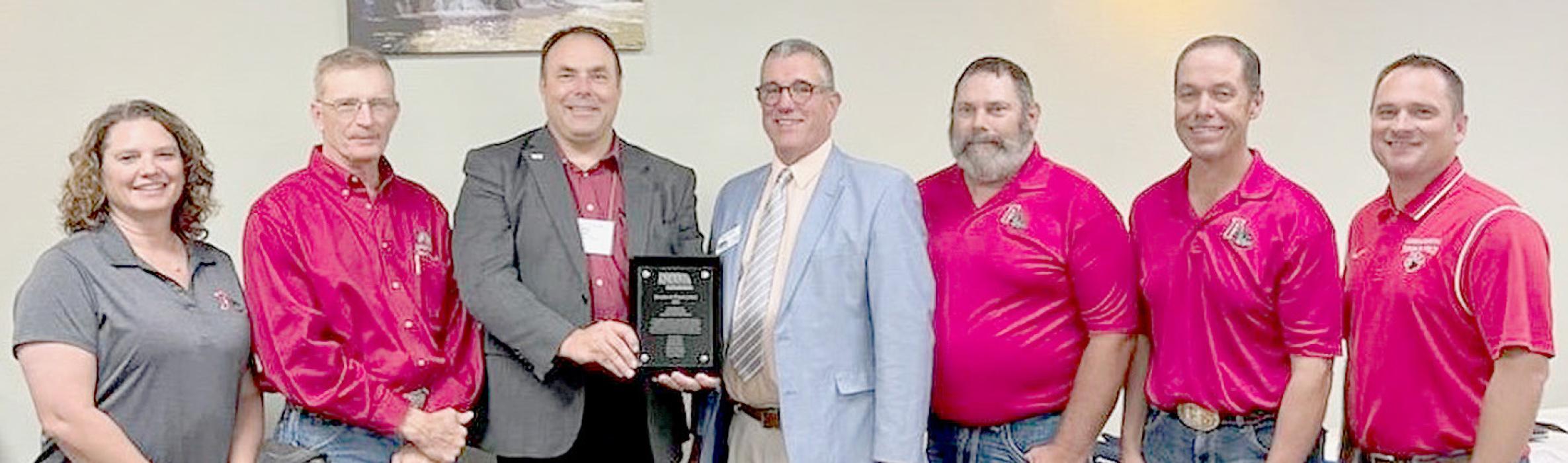 Excellence Award Presented to the Ainsworth Community Schools Board of Education