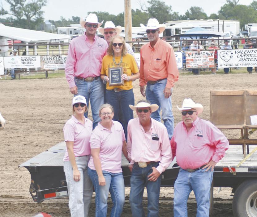 The Arch and Jackie Ferguson family were announced as the Brown County Fair Family of the Year.
