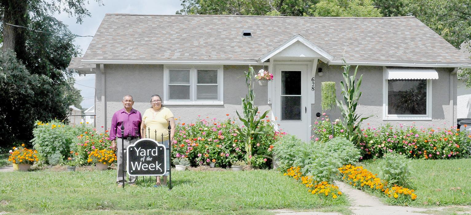 Jose and Josephine Cortez Residence at 628 E. 2nd Street Recognized as Yard of the Week