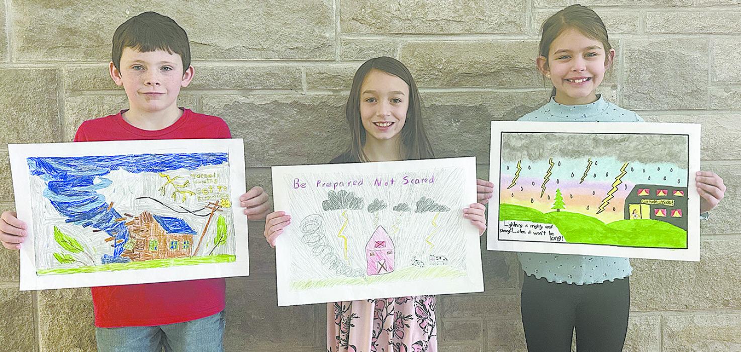 Severe Weather Poster Winners