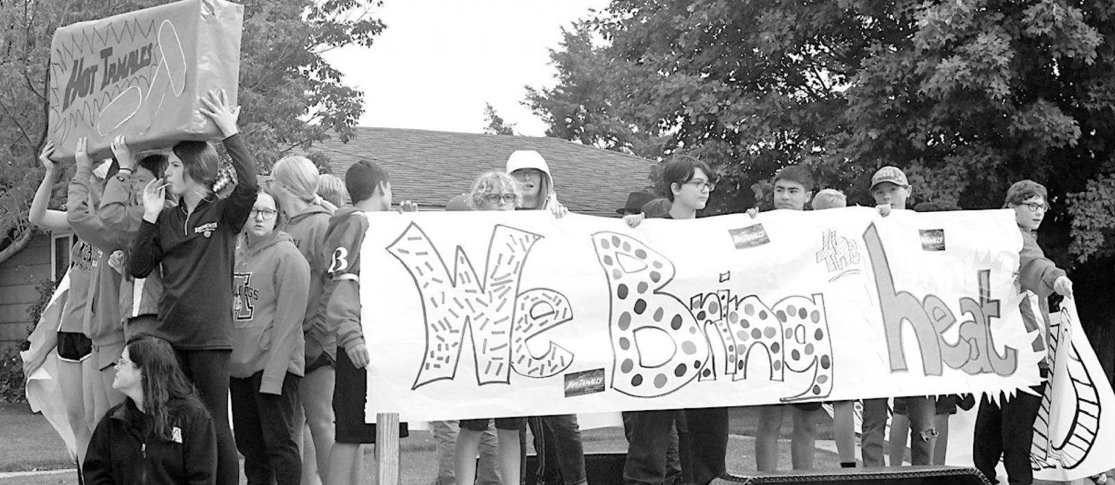 “Sweet” Floats at 2021 Homecoming Parade