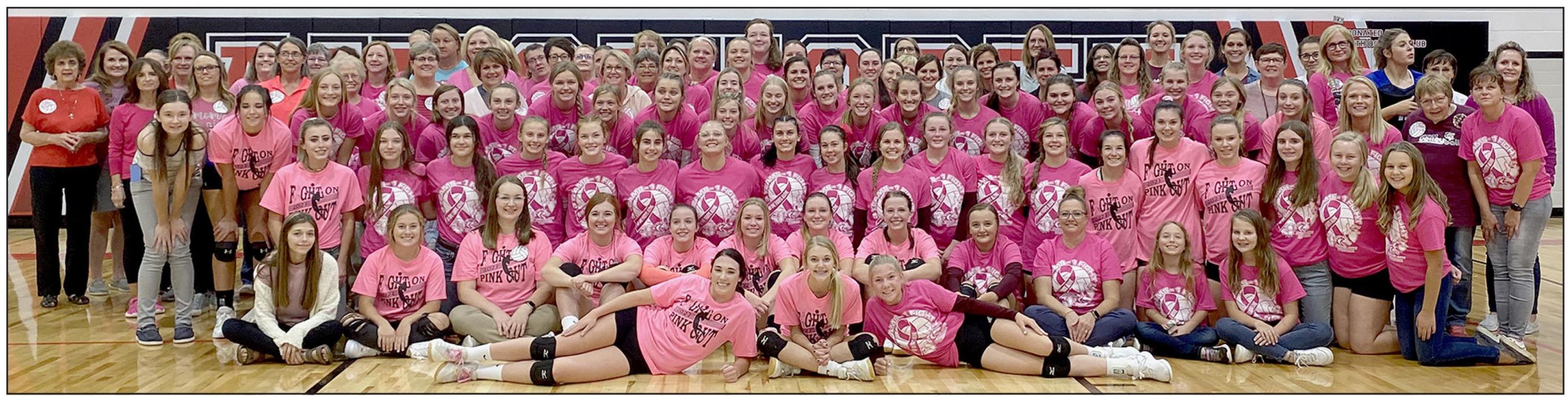 Volleyball Pink-Out and 50th Anniversary Celebration