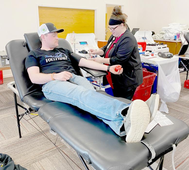 Ainsworth FFA Recently Sponsored Annual Community Blood Drive
