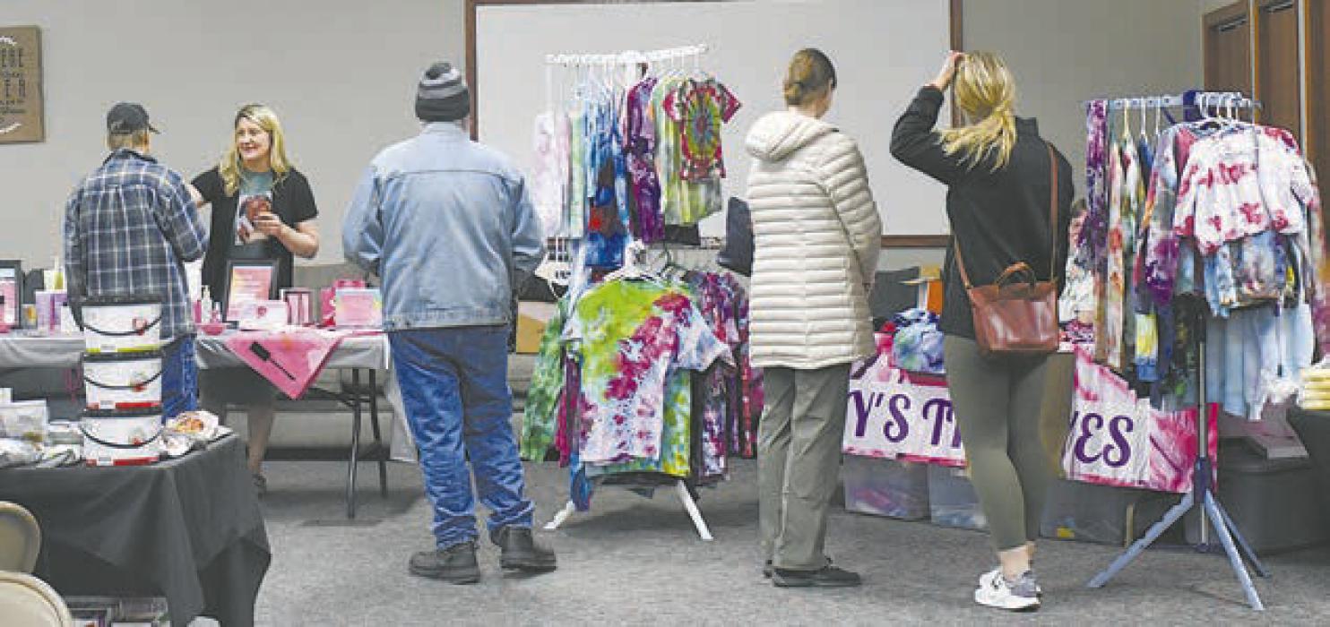 The Connection hosted a vendor show during the Leprechaun Crawl. Several local businesses brought items for the community to browse.