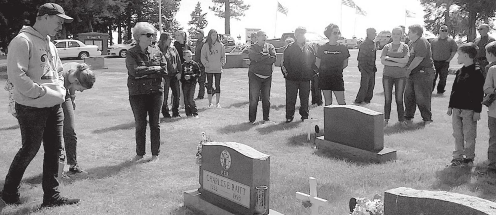 Memorial Day Services Held at Ainsworth Cemetery