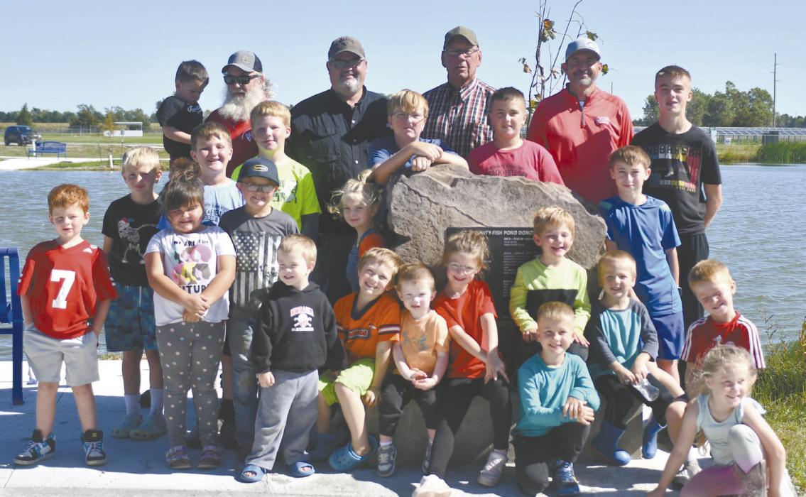 The Ainsworth Elks Lodge hosted the first Joe Dodd Memorial Fishing Tournament at the Ainsworth Community Pond. The tournament saw over 20 area youth participating. Blake Hansmeyer caught the first fish and Jameson Pierce caught the largest fish, a rainbow trout that was 15.5 inches long. The Brown County Hospital donated lunch supplies for the dedication luncheon before the tournament.
