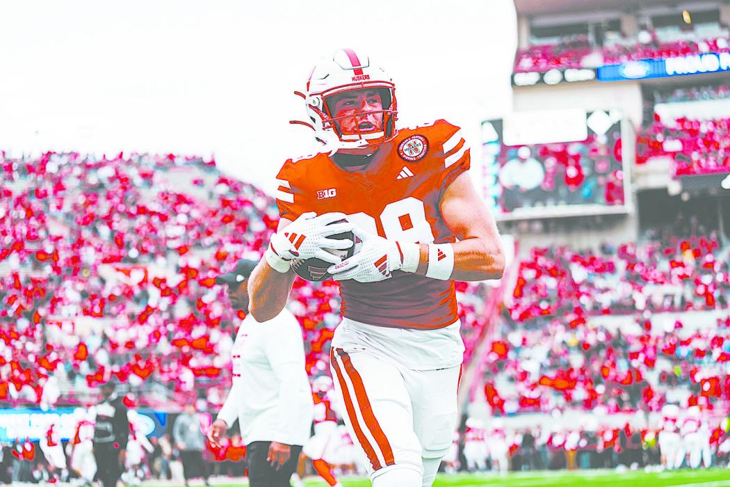 Carter Nelson, Ainsworth alum, sports the number 29 for the Nebraska Cornhuskers. Photo By University of Nebraska-Lincoln
