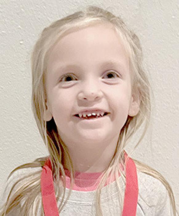Bristol McCarville Kindergarten Bristol deserves student of the month because she is well-mannered both in the classroom and out of the classroom. She is respectful to peers and teachers, she is positive and caring. B, as we call her, slows down and works hard on her assignments and sometimes things get hard, but she keeps her positive attitude and does her best on every assignment.