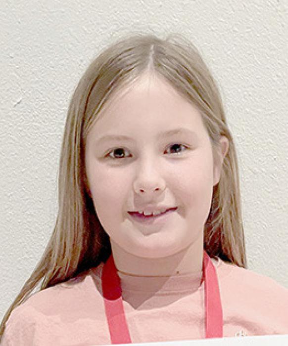 Sophia Ortner Third Grade Sophia is a kind girl. She strives to do her best in all areas. She participates in class. She is willing to ask for help when needed. She is willing to lend a hand when possible. She completes her work neatly and promptly.
